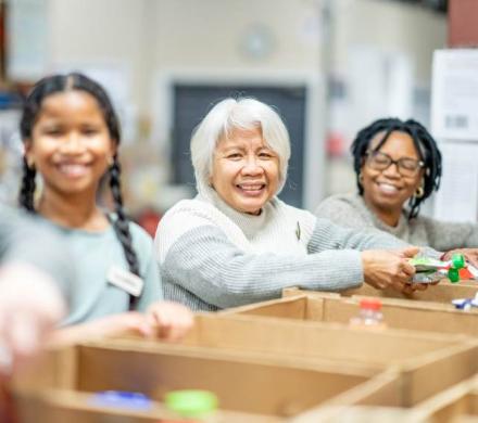 Spring Day of Caring:  Join us for a morning of giving back to our community! This spring, we’re excited to offer two volunteer locations where you can roll up your sleeves, make a difference, and have some fun.